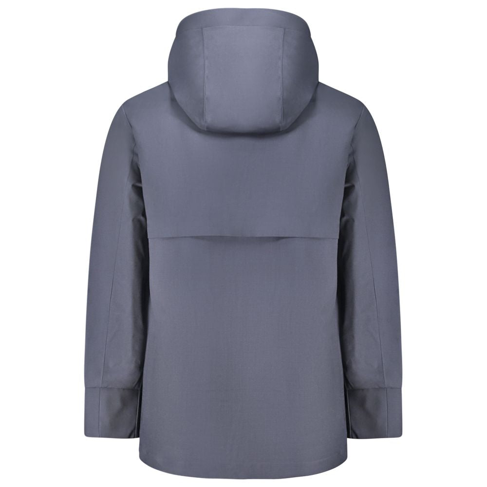 K-WAY Blue Wool Jacket