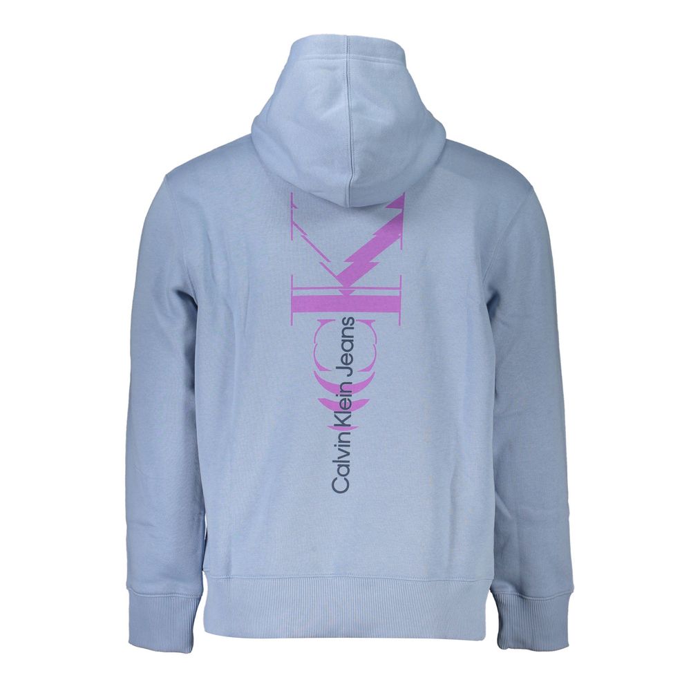 Calvin Klein Blue Cotton Sweater