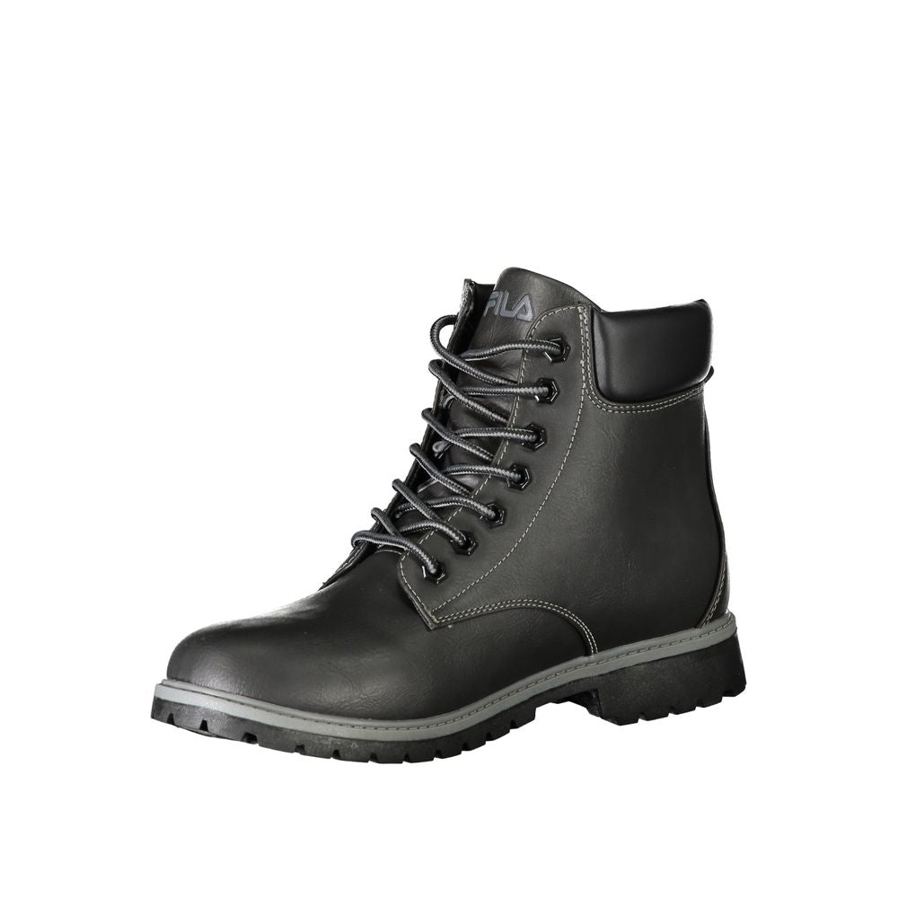 Fila Black Polyester Boot