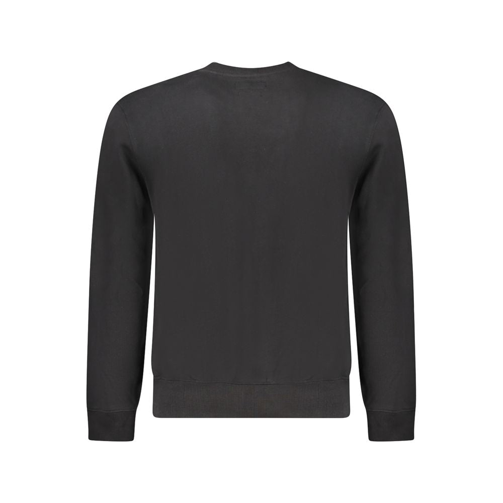 Guess Jeans Black Cotton Sweater