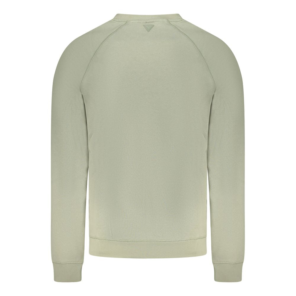 Guess Jeans Green Cotton Sweater