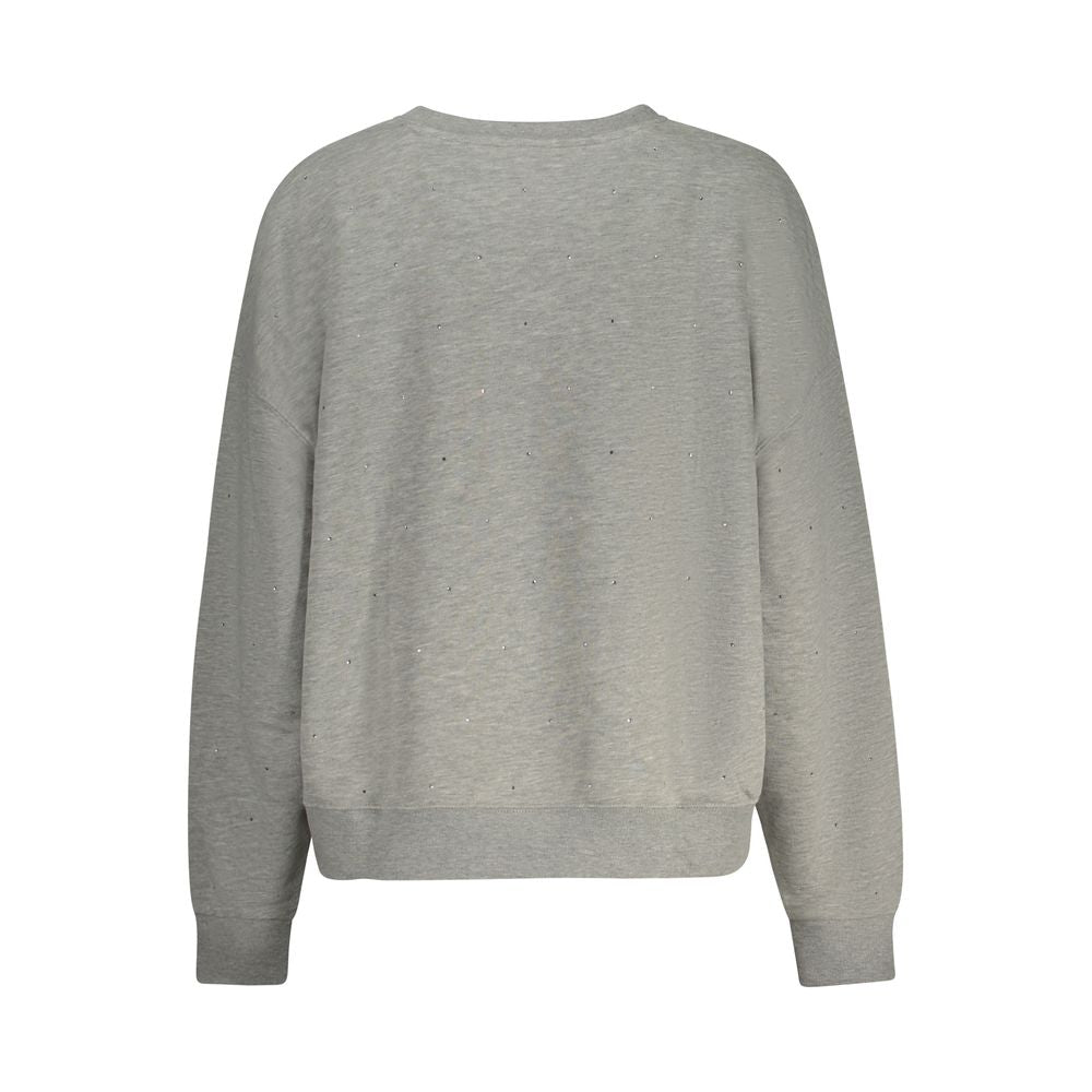 Guess Jeans Gray Cotton Sweater