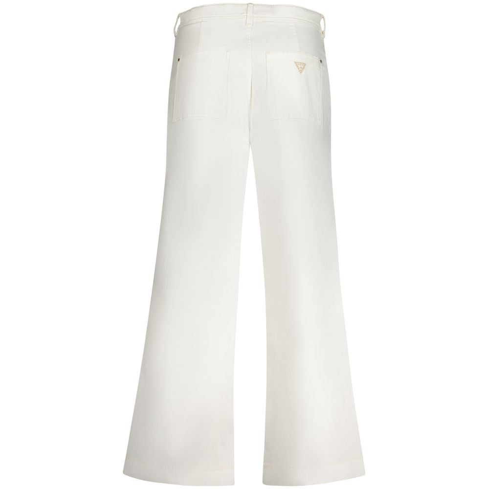 Guess Jeans White Cotton Jeans & Pant