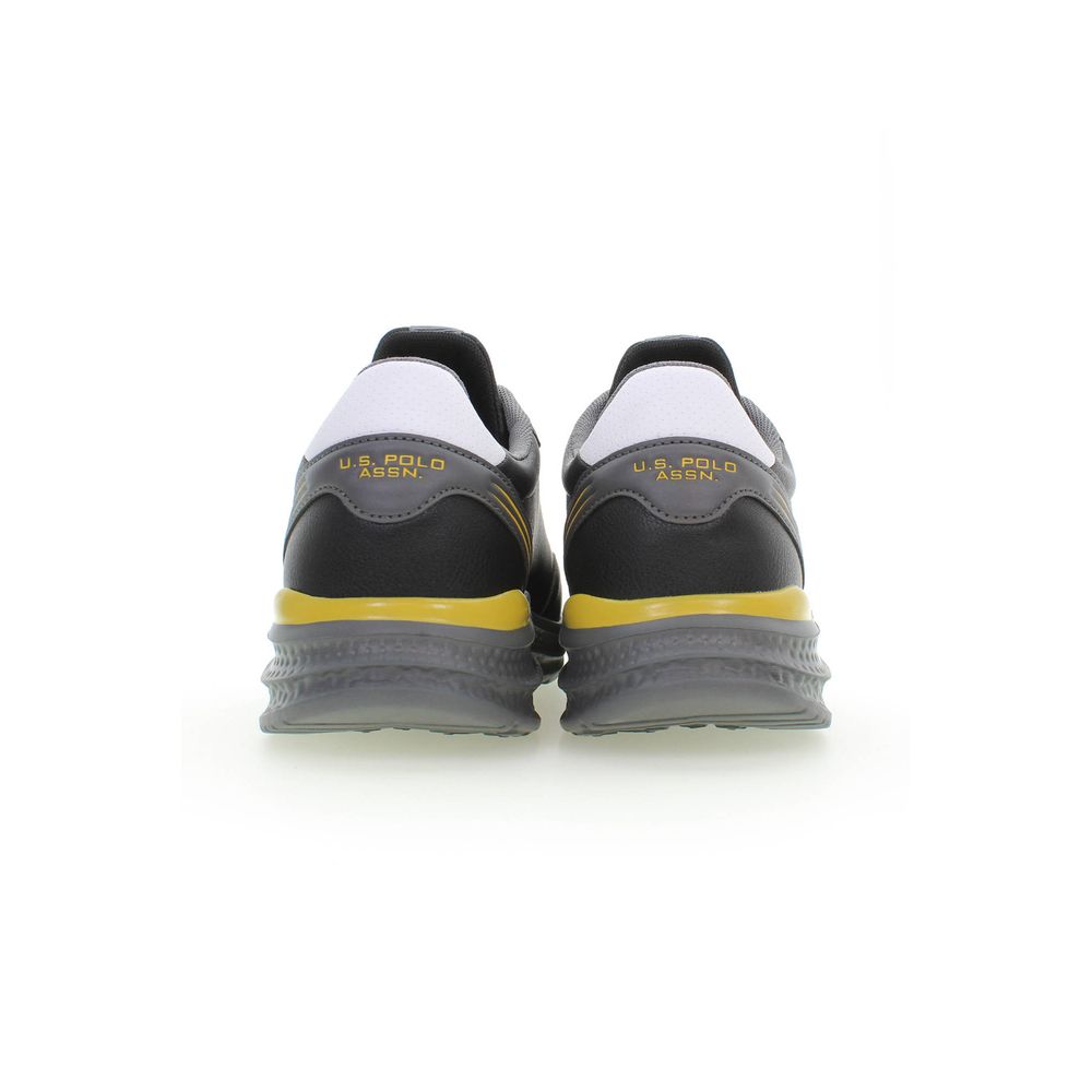 U.S. POLO ASSN. Black Polyester Sneaker
