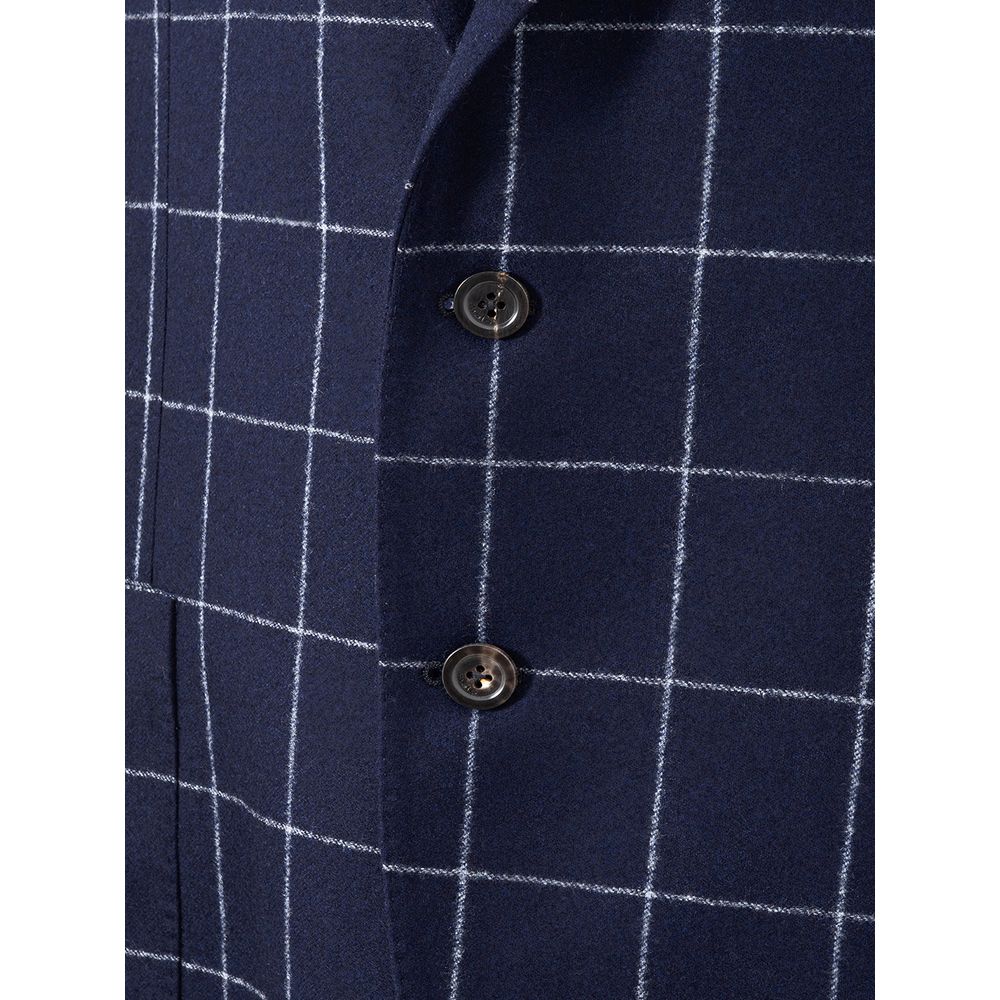 Malo Blue Wool Jacket