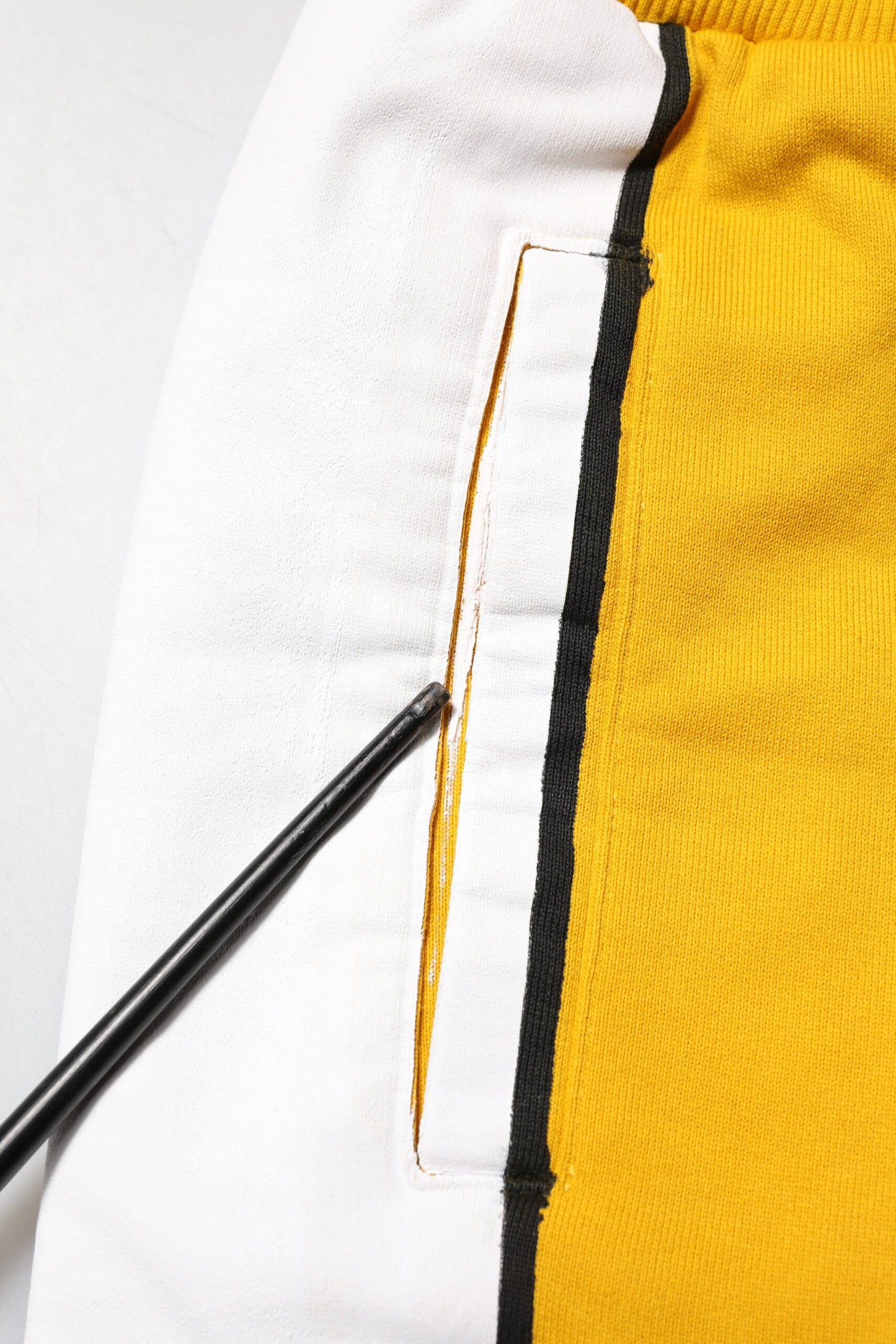 Dolce & Gabbana Yellow Cotton Logo Jogger Sweatpants Pants