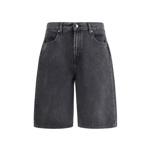 7FOR Denim Caviar Shorts