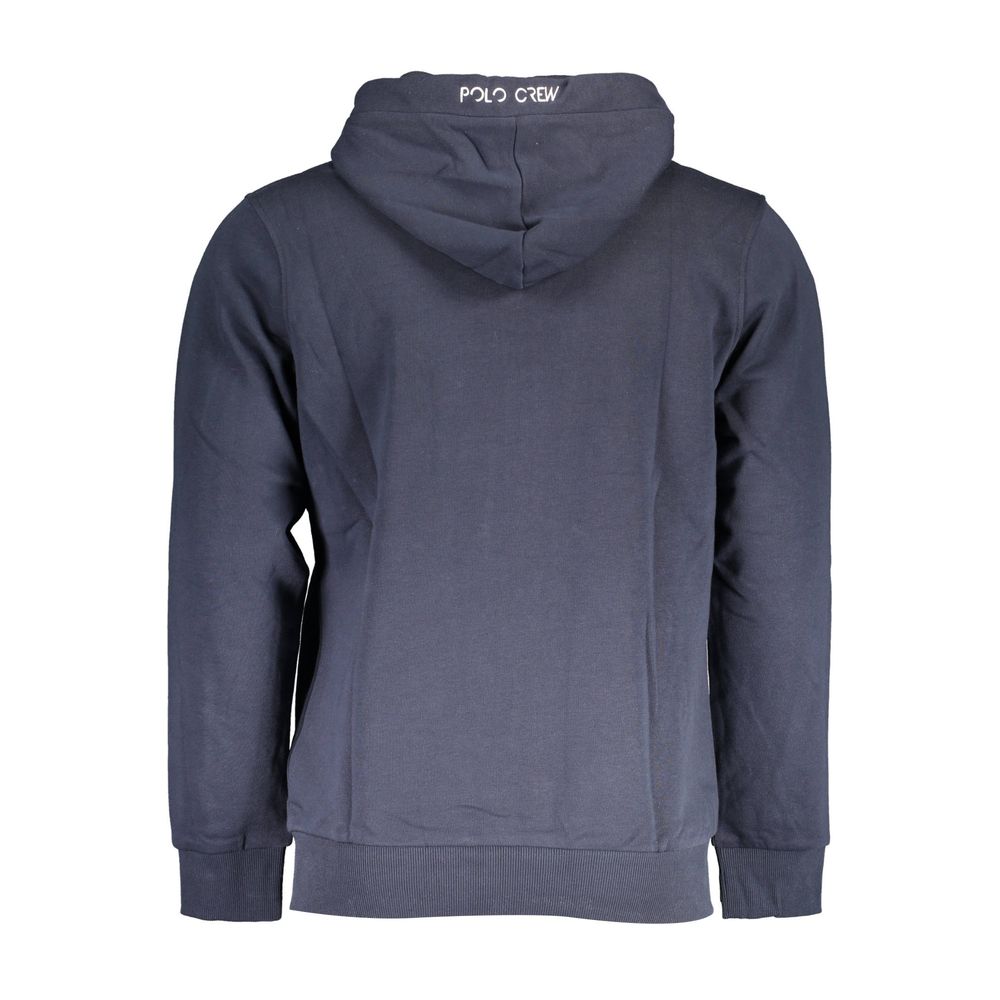 La Martina Blauer Baumwollpullover