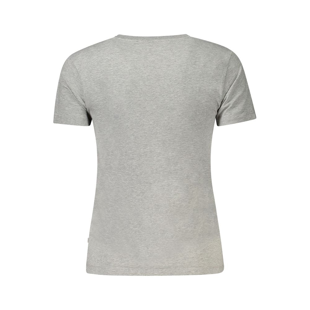 Guess Jeans Gray Cotton Tops & T-Shirt