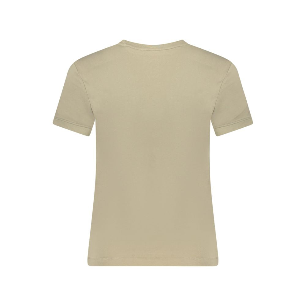 Guess Jeans Beige Baumwoll-Tops & T-Shirts