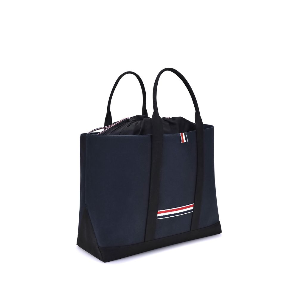 Thom Browne MEDIUM TOOL TOTE W/ DRAWSTRING OPENING I