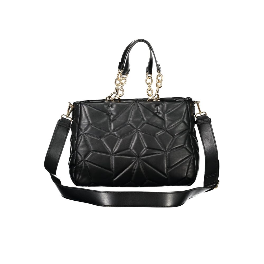 Mario Valentino Black Polyethylene Handbag