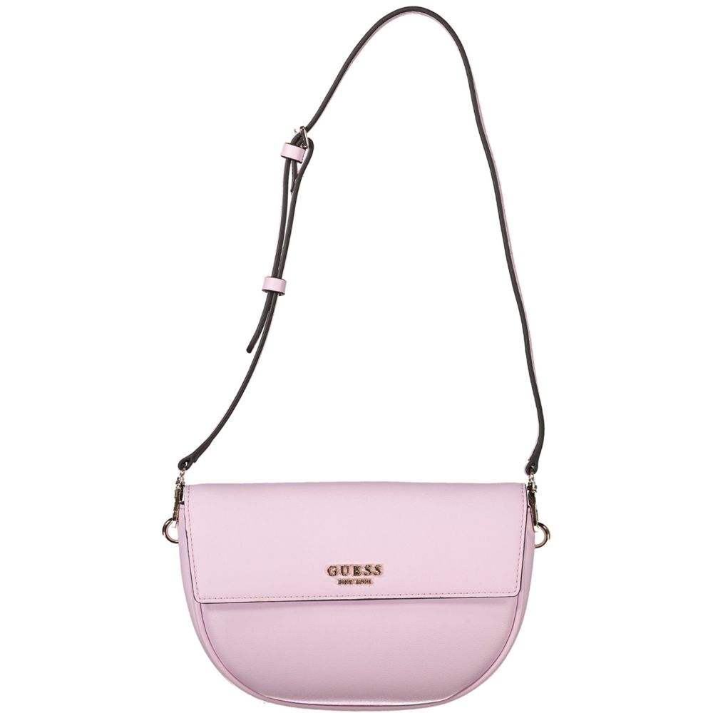Guess Jeans Pink Polyethylene Handbag