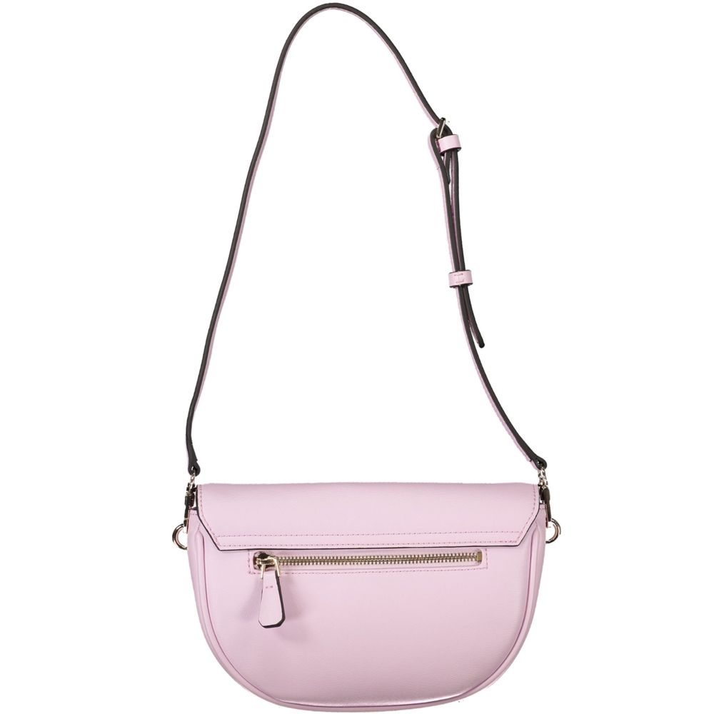 Guess Jeans Pink Polyethylene Handbag