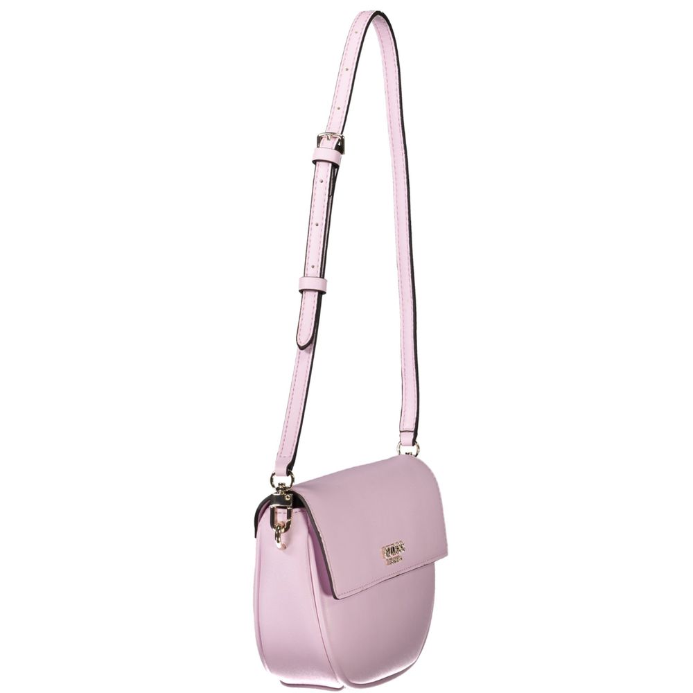 Guess Jeans Pink Polyethylene Handbag
