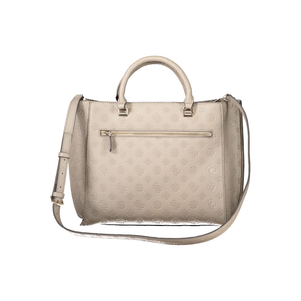 Guess Jeans Brown Polyethylene Handbag