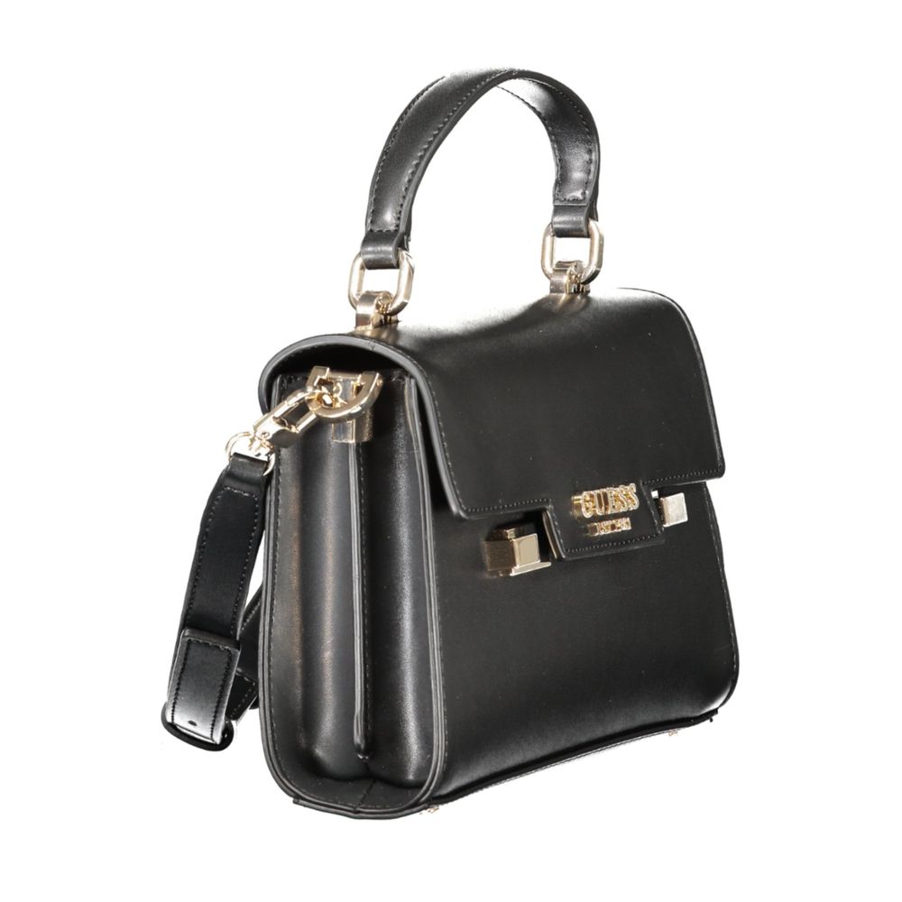 Guess Jeans Black Polyethylene Handbag