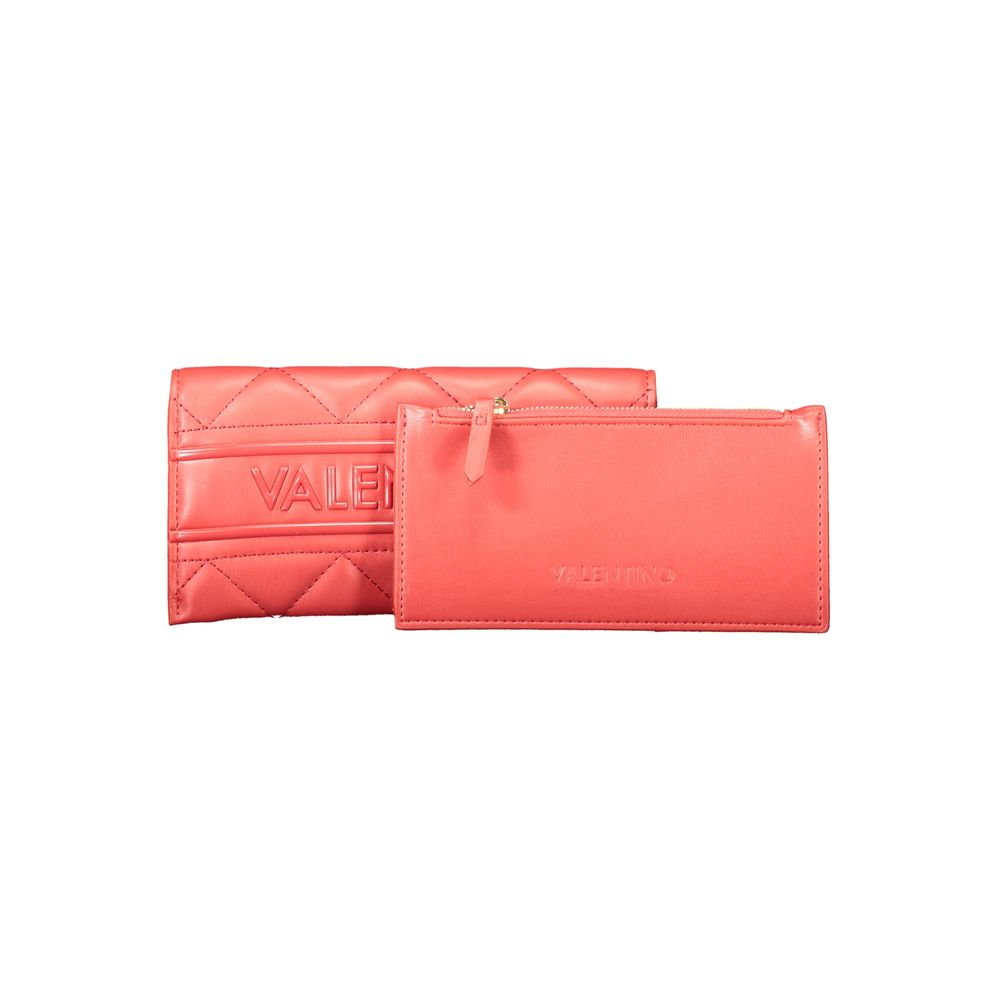 Mario Valentino Red Polyethylene Wallet