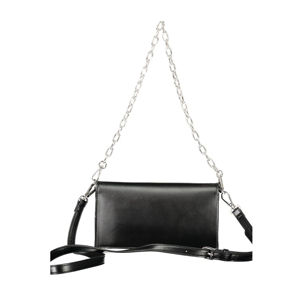 Mario Valentino Black Polyethylene Handbag