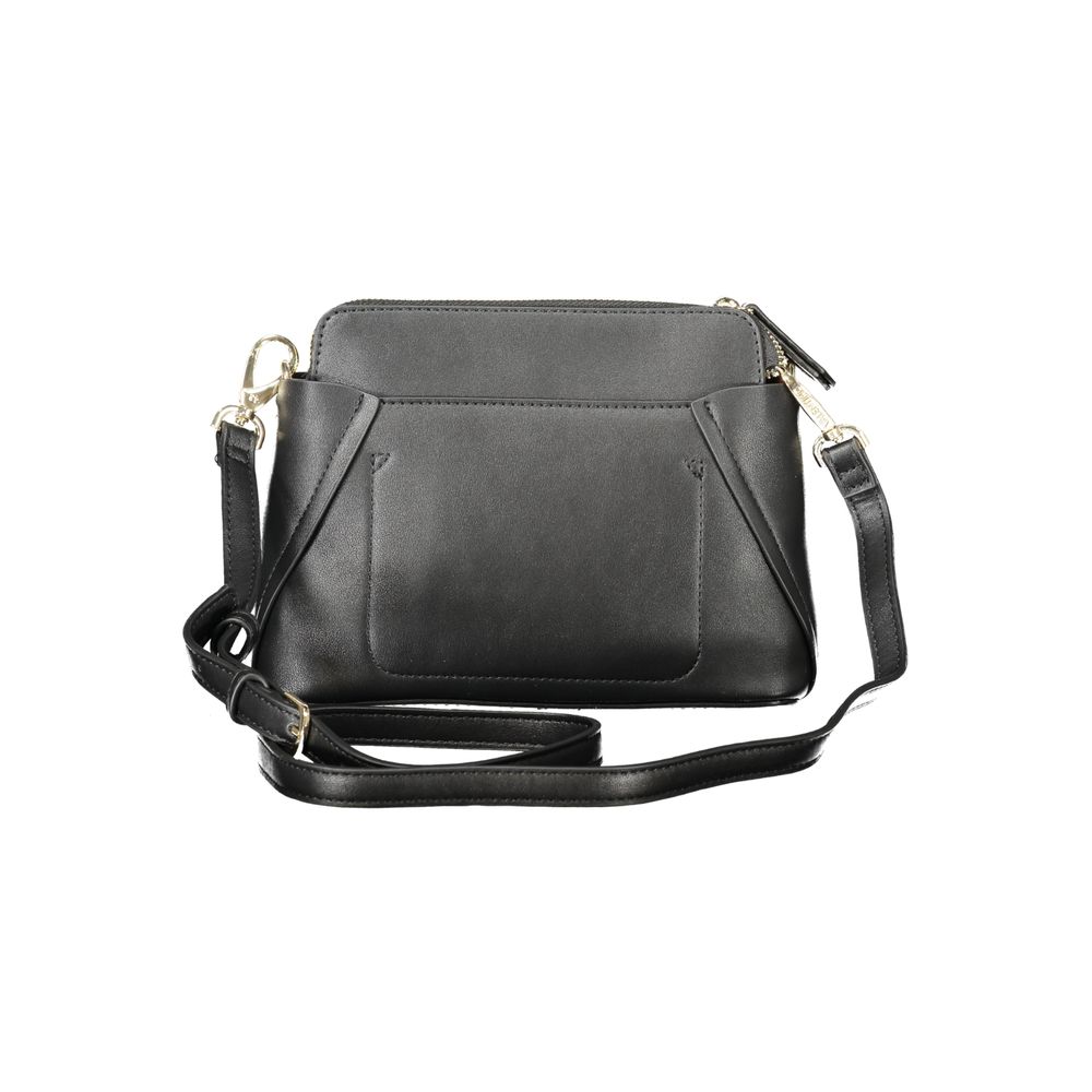 Mario Valentino Black Polyethylene Handbag