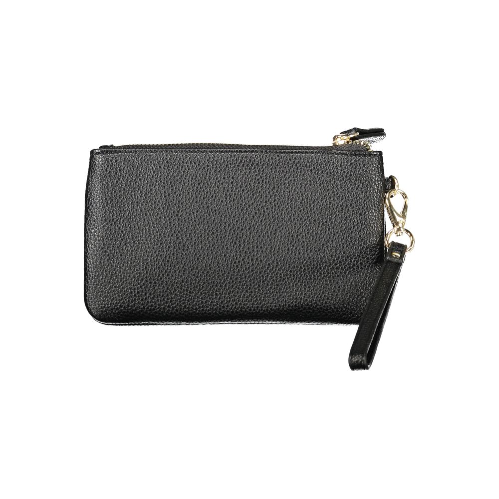 Mario Valentino Black Polyethylene Wallet