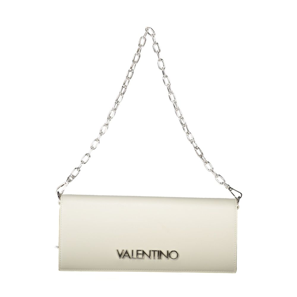 Mario Valentino White Polyethylene Handbag