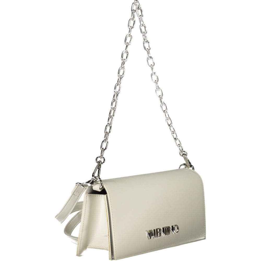 Mario Valentino White Polyethylene Handbag