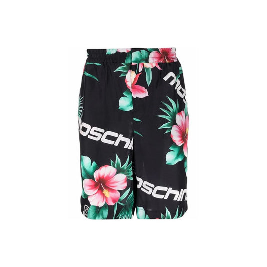 Moschino Couture Moschino Floral Print Silk Shorts