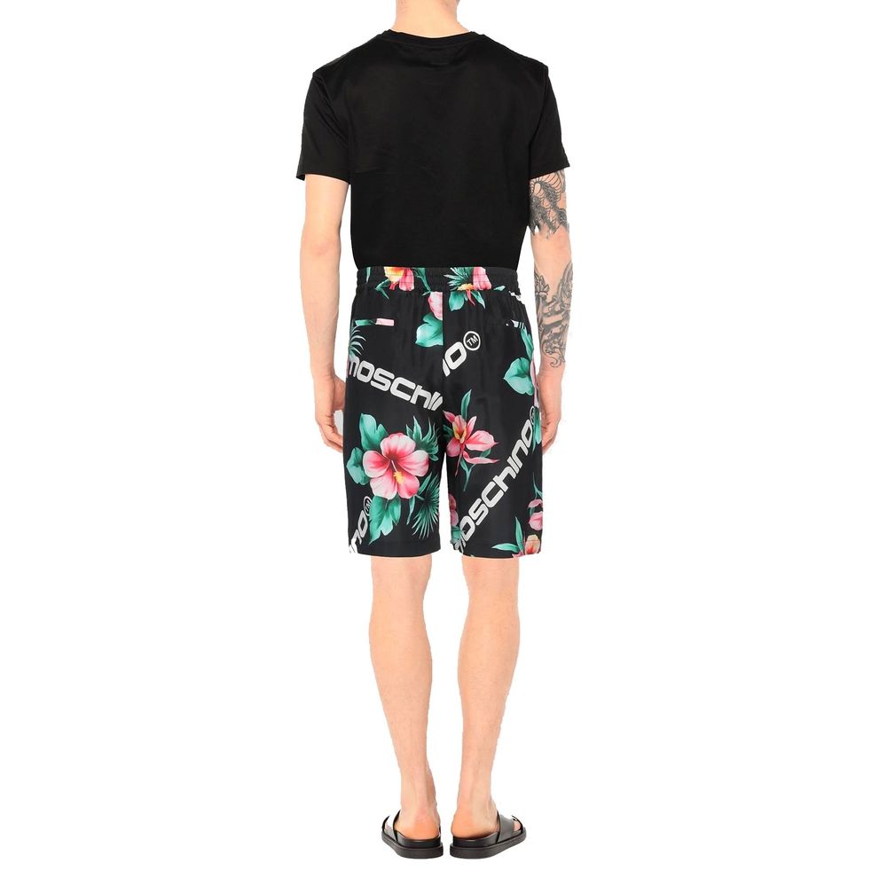 Moschino Couture Moschino Floral Print Silk Shorts