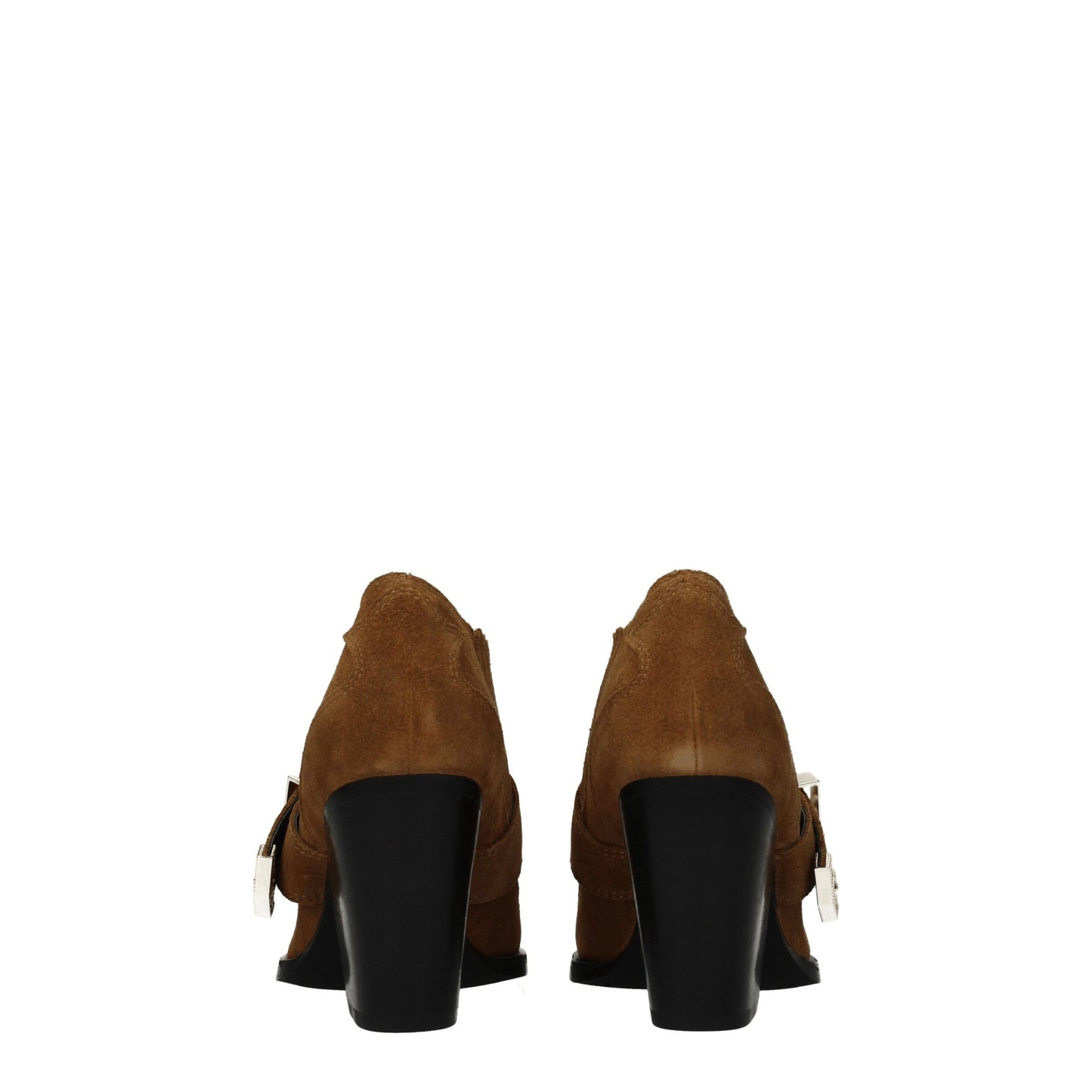 Versace Jeans Brown Leather Ankle