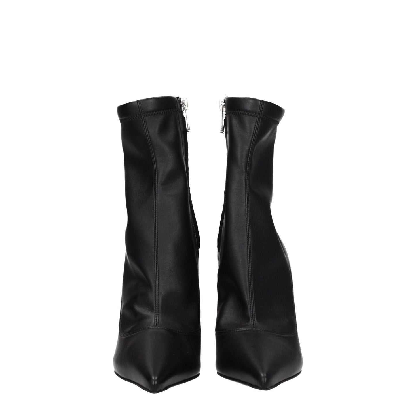 Dolce & Gabbana Black Leather Ankle