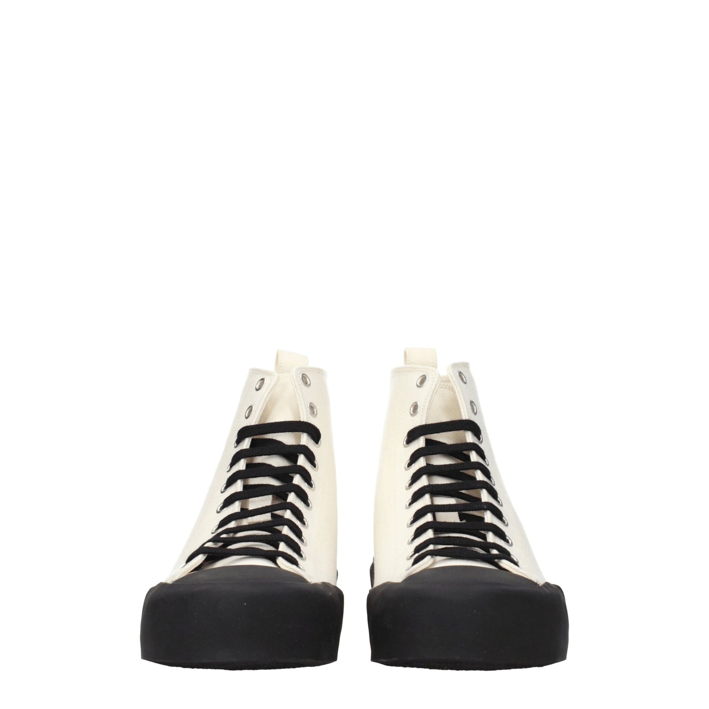 Jil Sander Beige Fabric Sneakers
