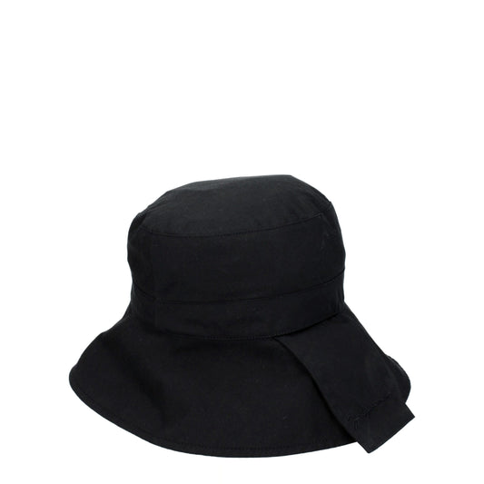 Jacquemus Black Cotton Hat