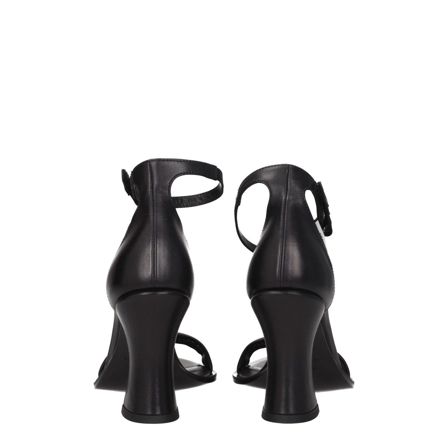 Premiata Black Leather Sandal