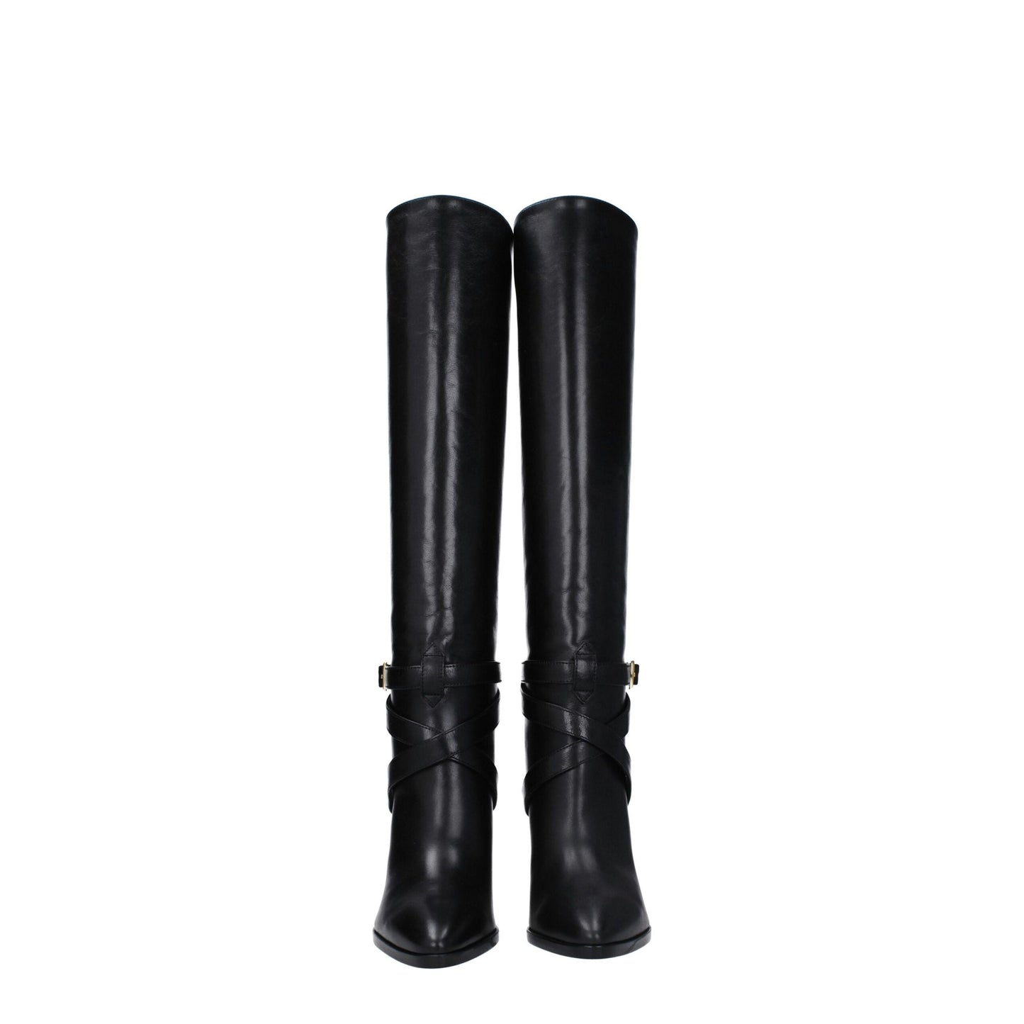 Celine Black Leather Boot