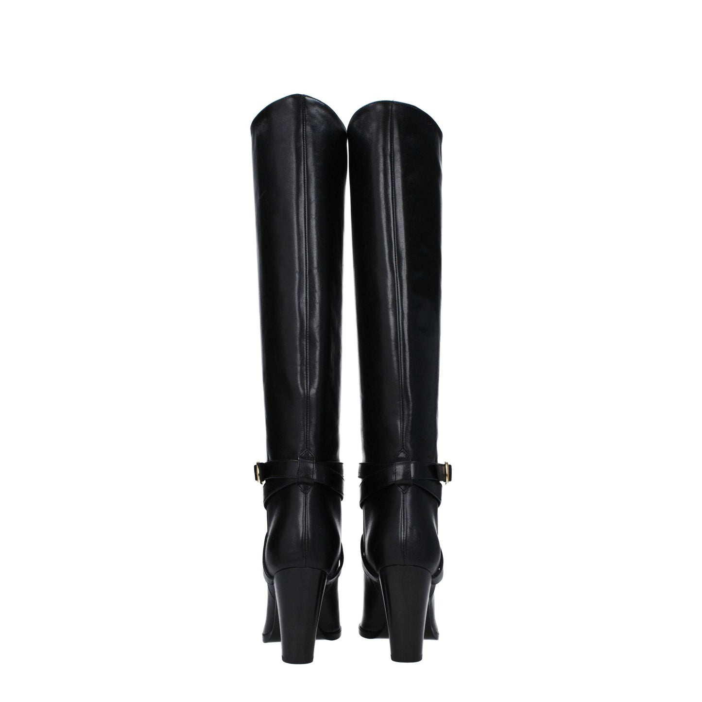 Celine Black Leather Boot