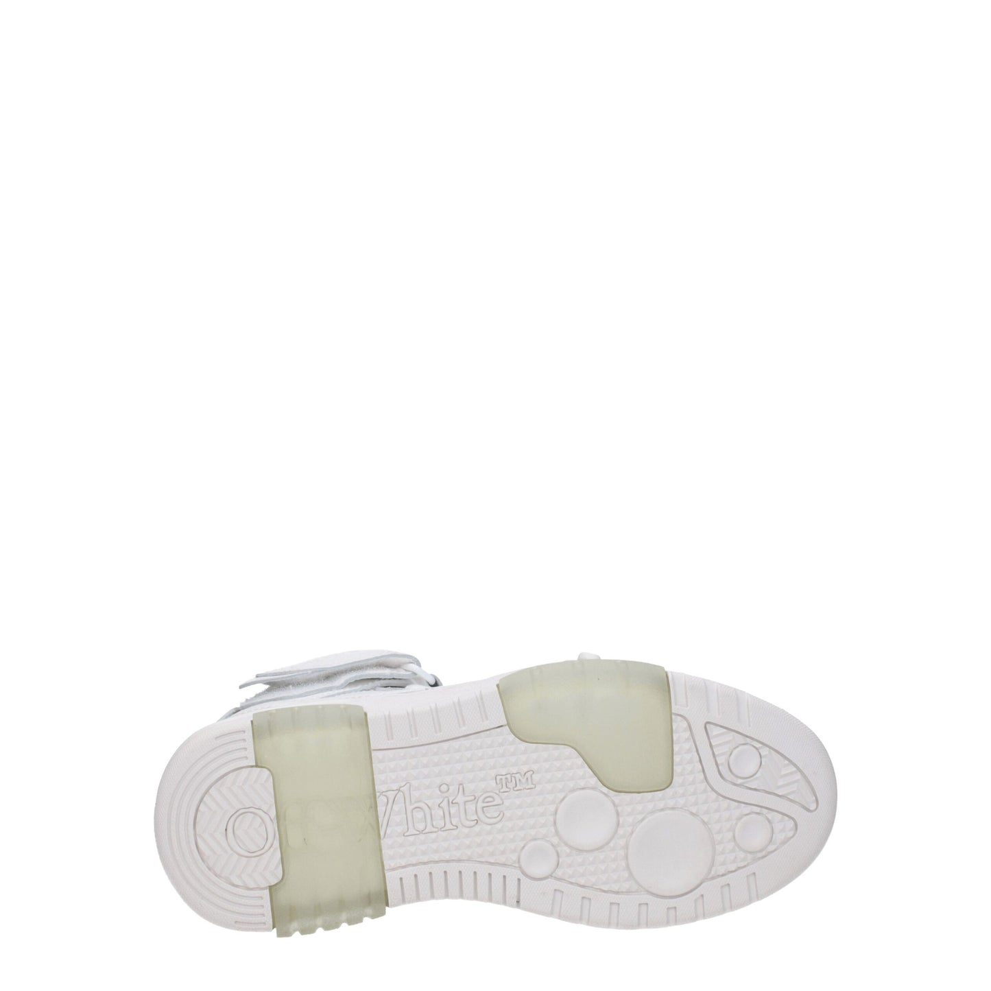 Off-White White Leather Sneakers