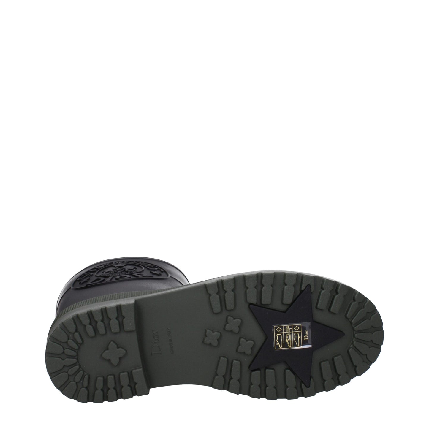 Christian Dior Black Cotton Boot