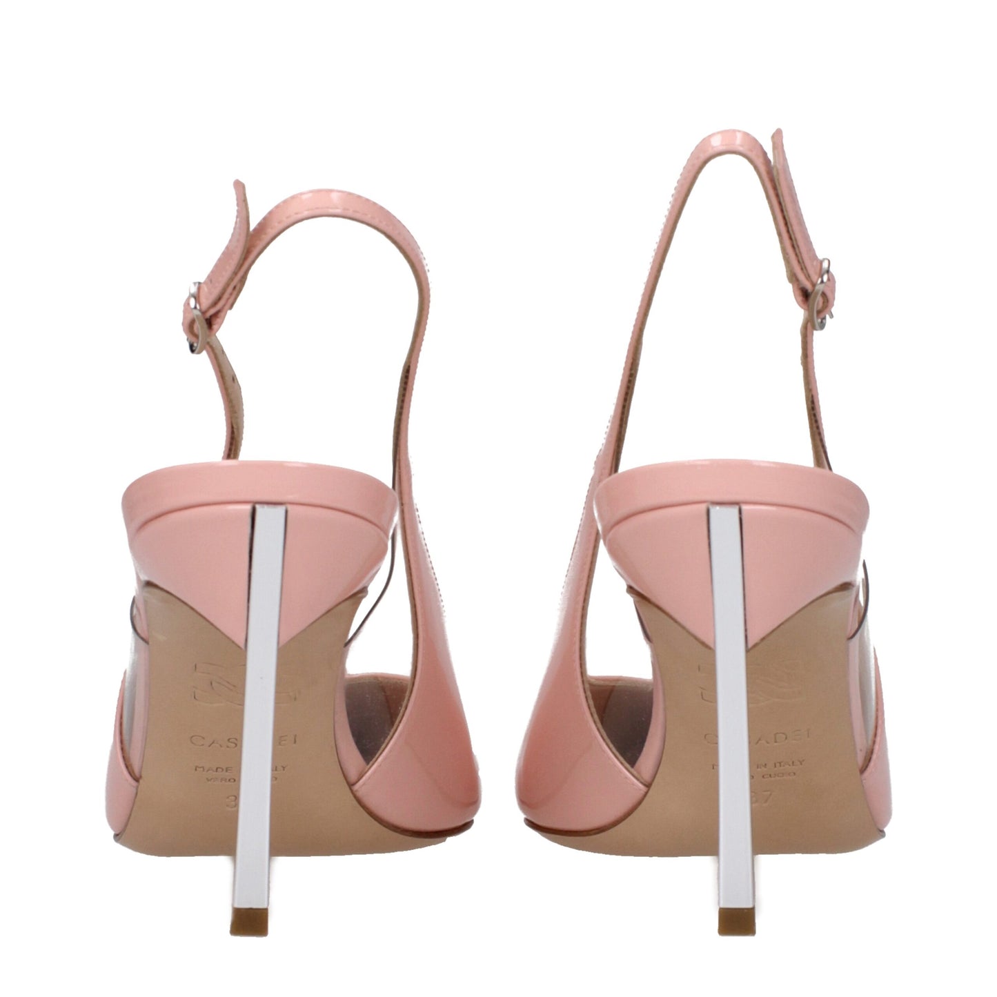Casadei Pink Leather Sandal