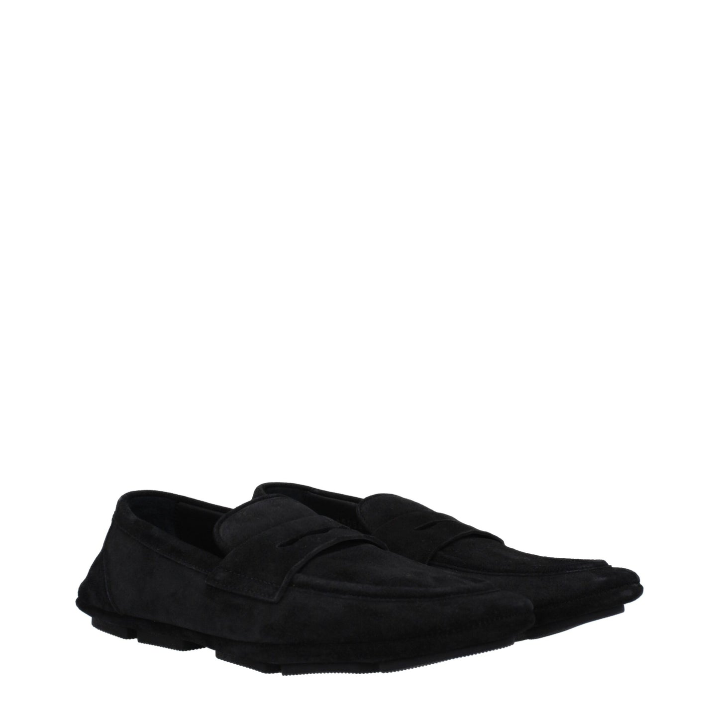 Dolce & Gabbana Black Leather Loafer