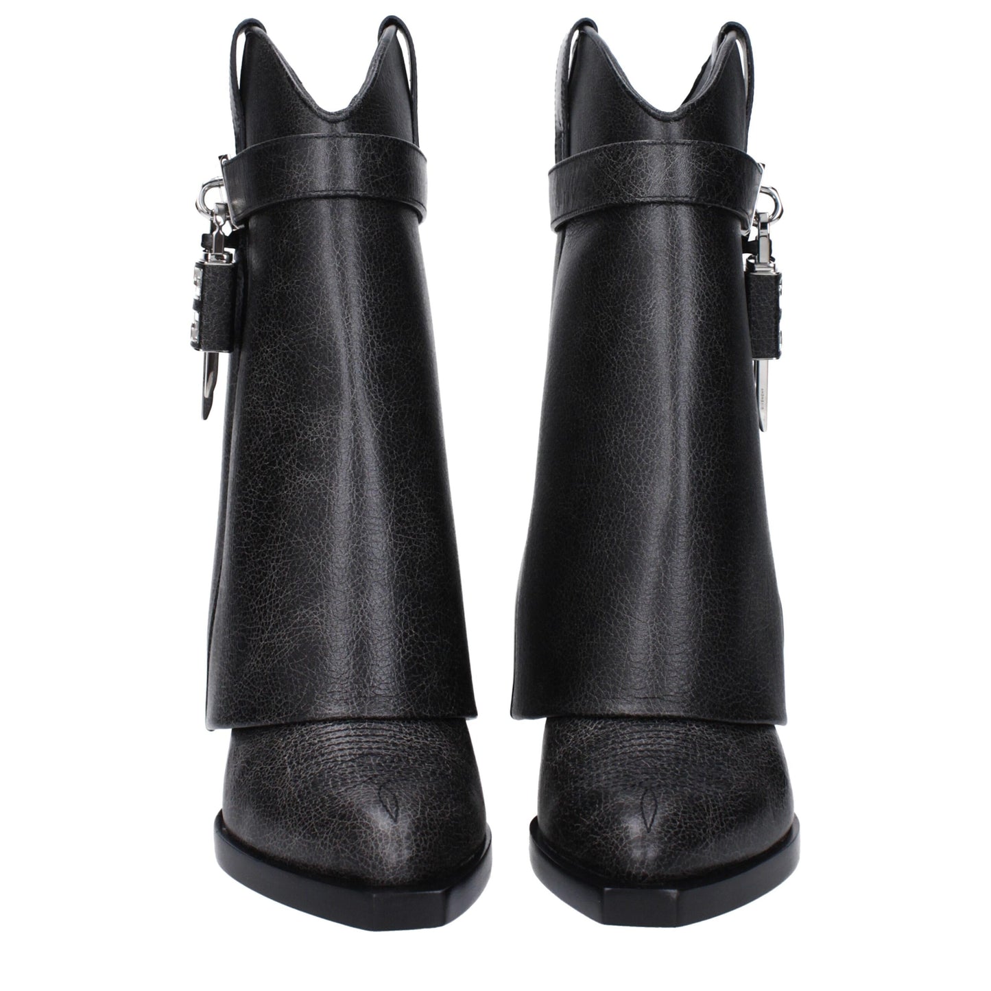 Givenchy Black Leather Ankle