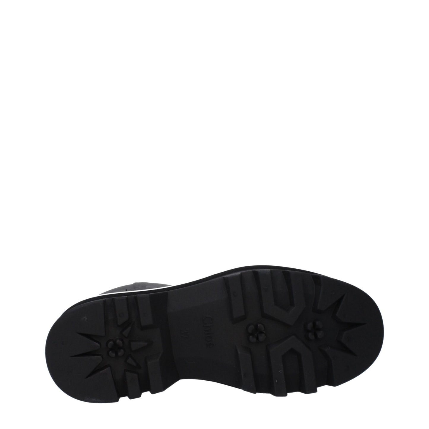 Chloé Black Cotton Ankle