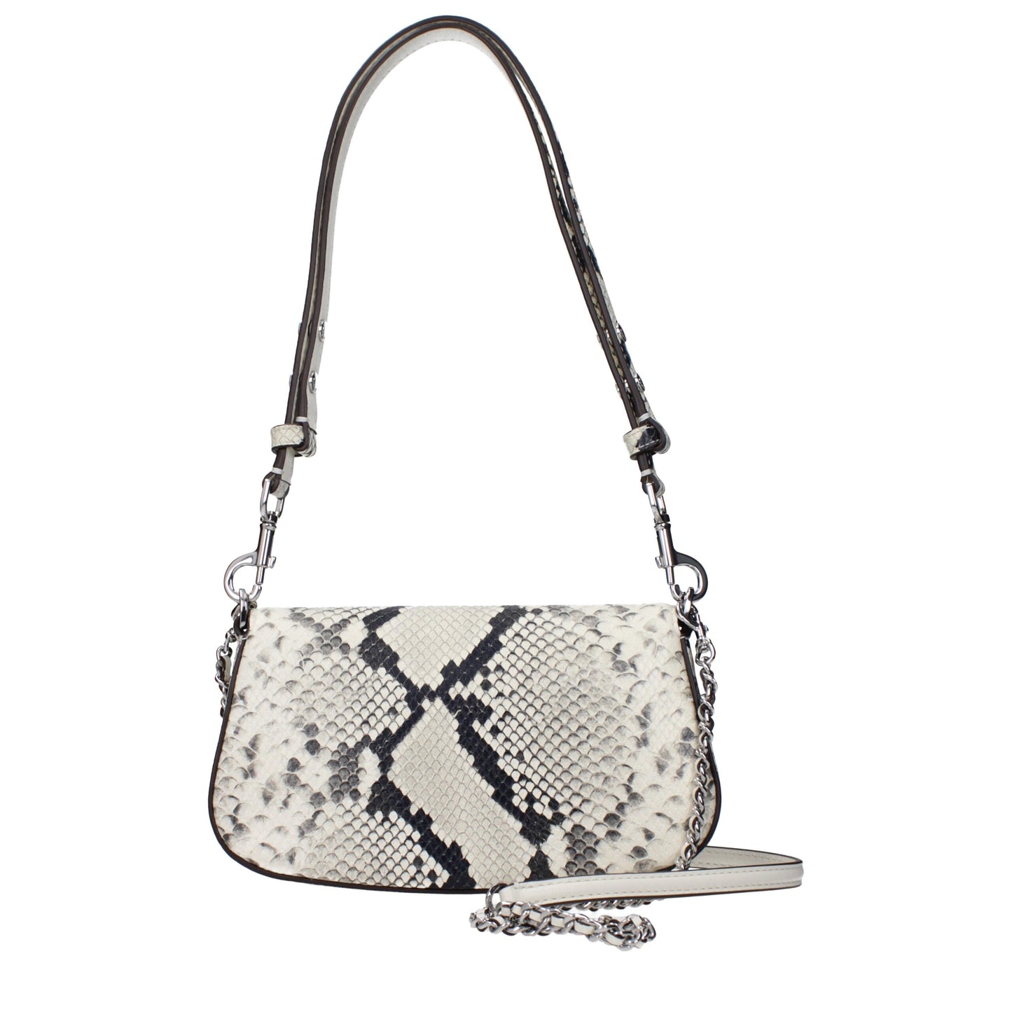 Tory Burch White Leather Shoulder Bags