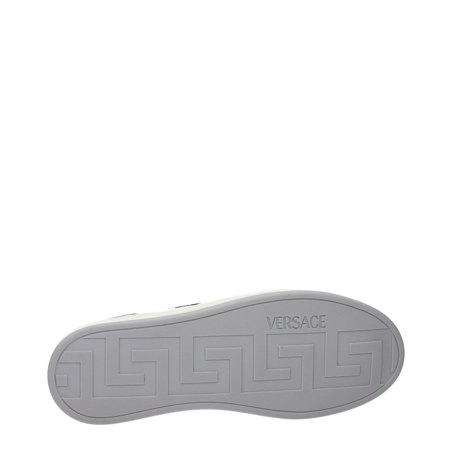 Versace White Leather Low Tops