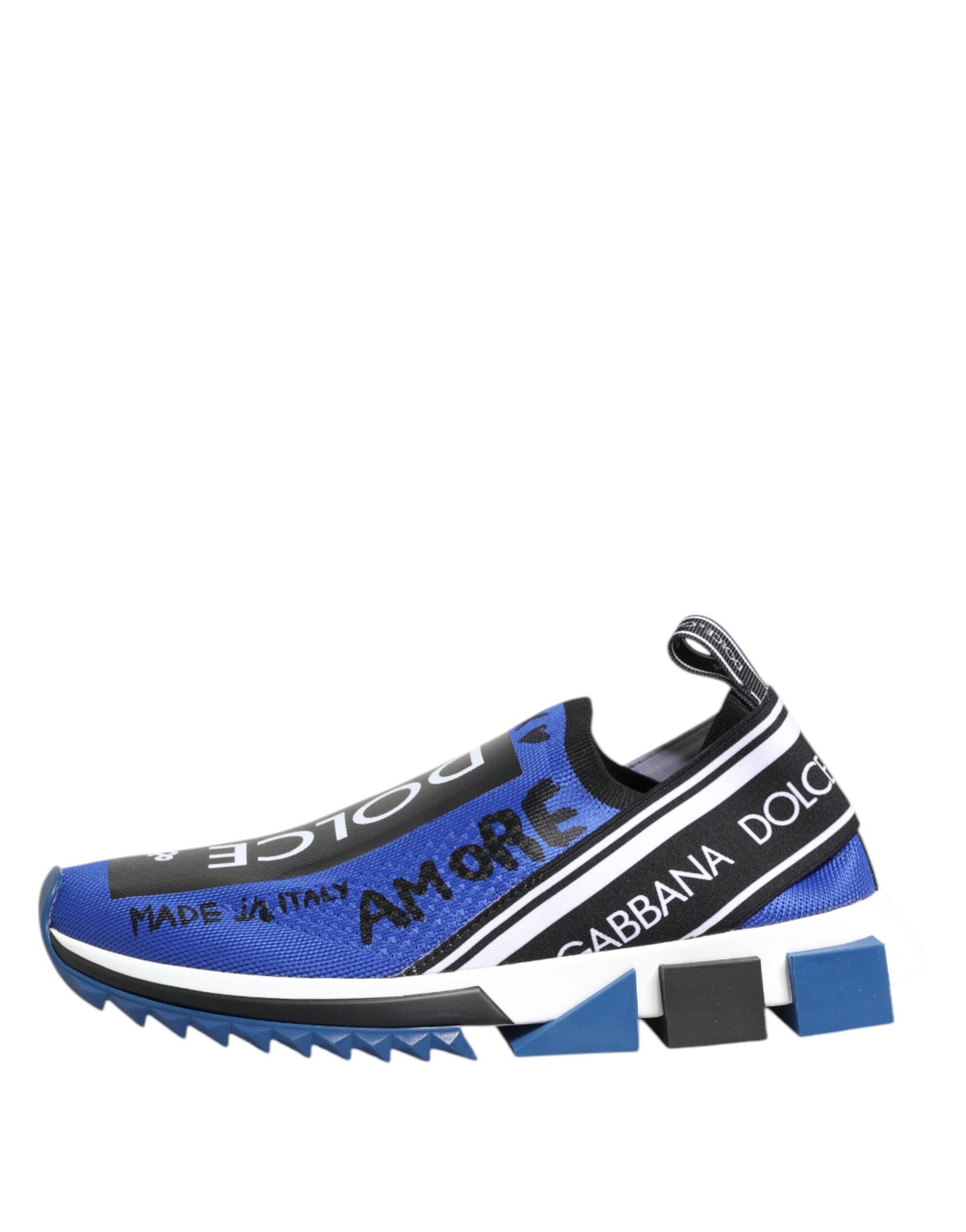 Dolce & Gabbana Blue Sorrento Low Top Sneakers Shoes