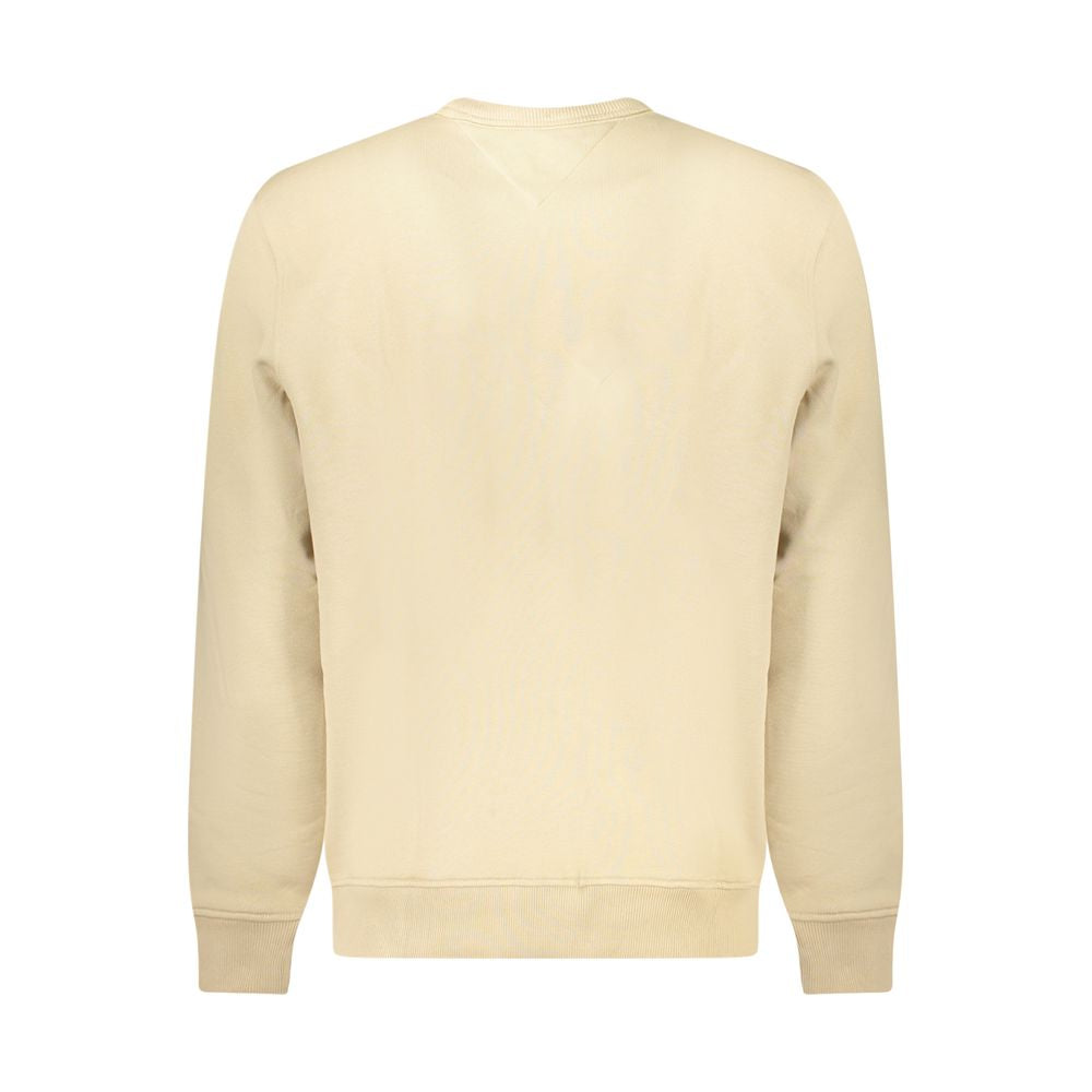 Tommy Hilfiger Beige Cotton Men Sweater