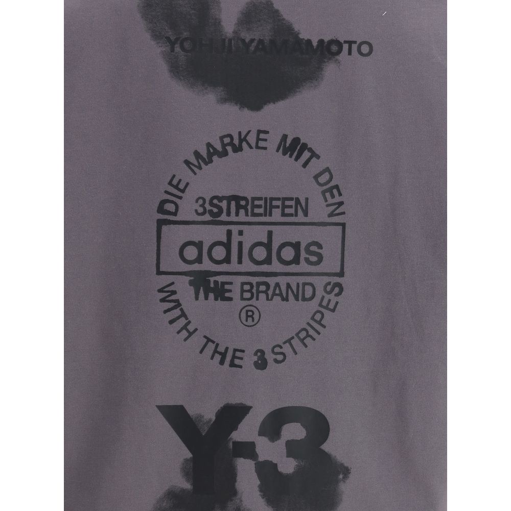 Y-3 T-Shirt mit Maxi-Print