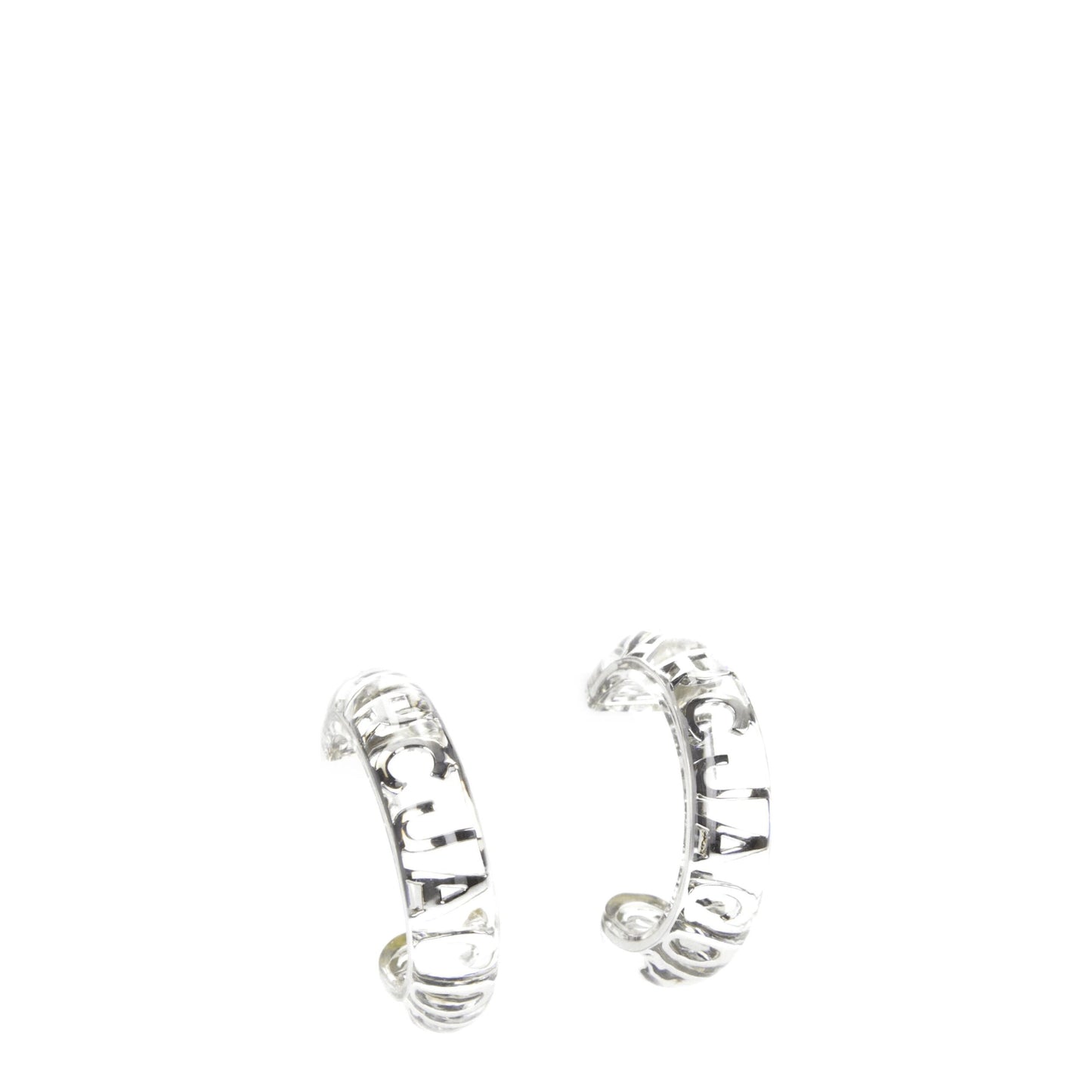 Marc Jacobs Transparent Plastic Earrings