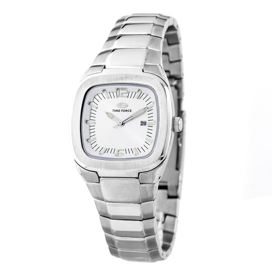 Time Force Silver Stainless Steel Watch