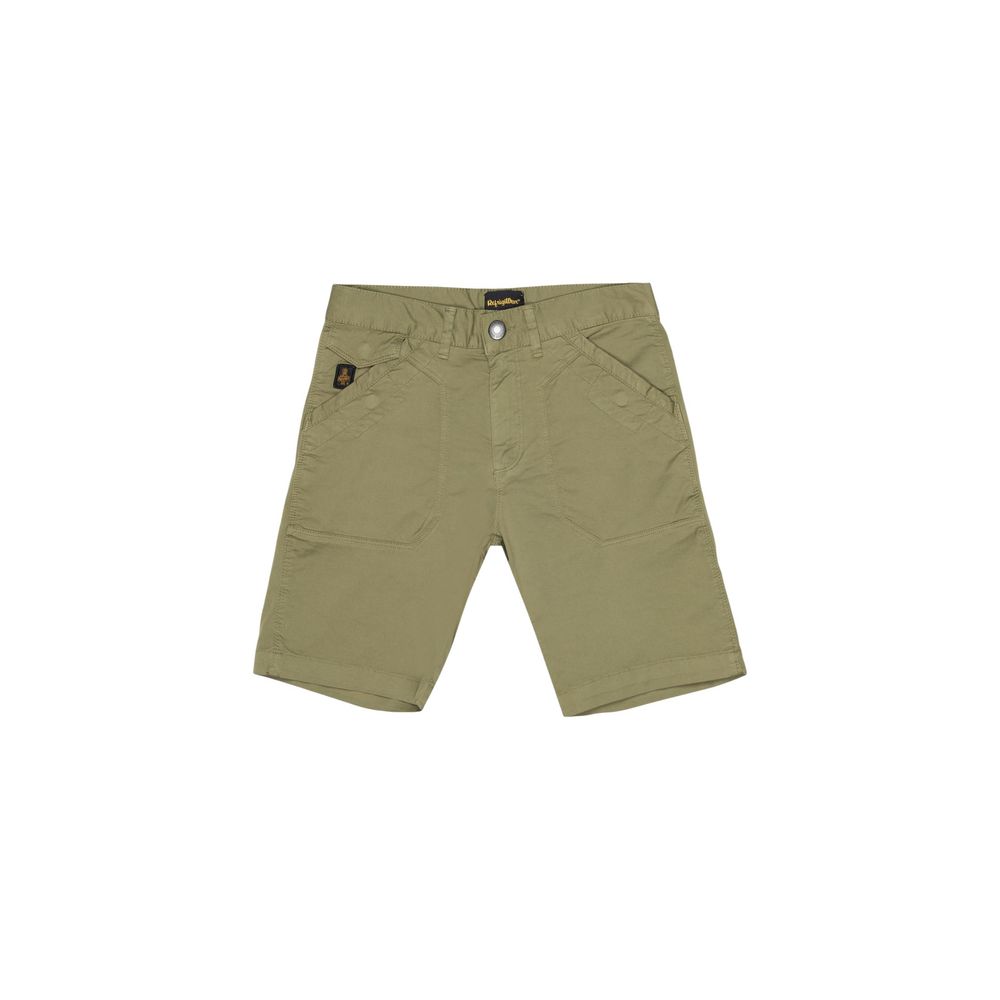 Refrigiwear Green Cotton Bermuda